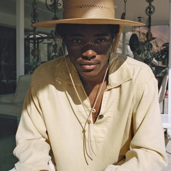 Lightweight Breathable Summer Lack of Color Unisex Jacinto Hat - Picture 2 of 6